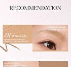 Joocyee 2 in 1 Eyebrow Pencil & Cream - 3 Colors - #01 White Gold