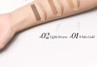 Joocyee 2 in 1 Eyebrow Pencil & Cream - 3 Colors - #01 White Gold