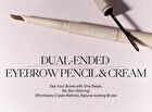 Joocyee 2 in 1 Eyebrow Pencil & Cream - 3 Colors - #01 White Gold