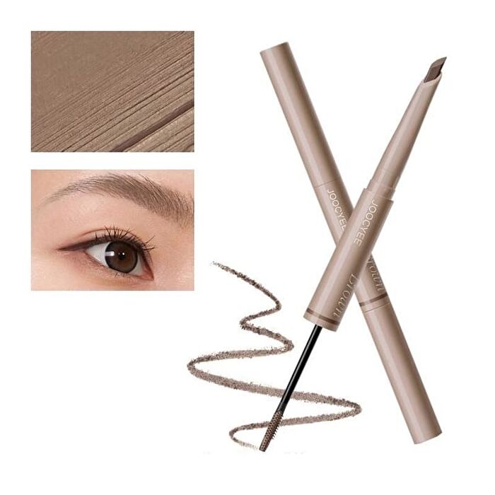 Joocyee 2 in 1 Eyebrow Pencil & Cream - 3 Colors - #01 White Gold