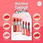 Wanna Shine Lipstick - 01 Will Be Red
