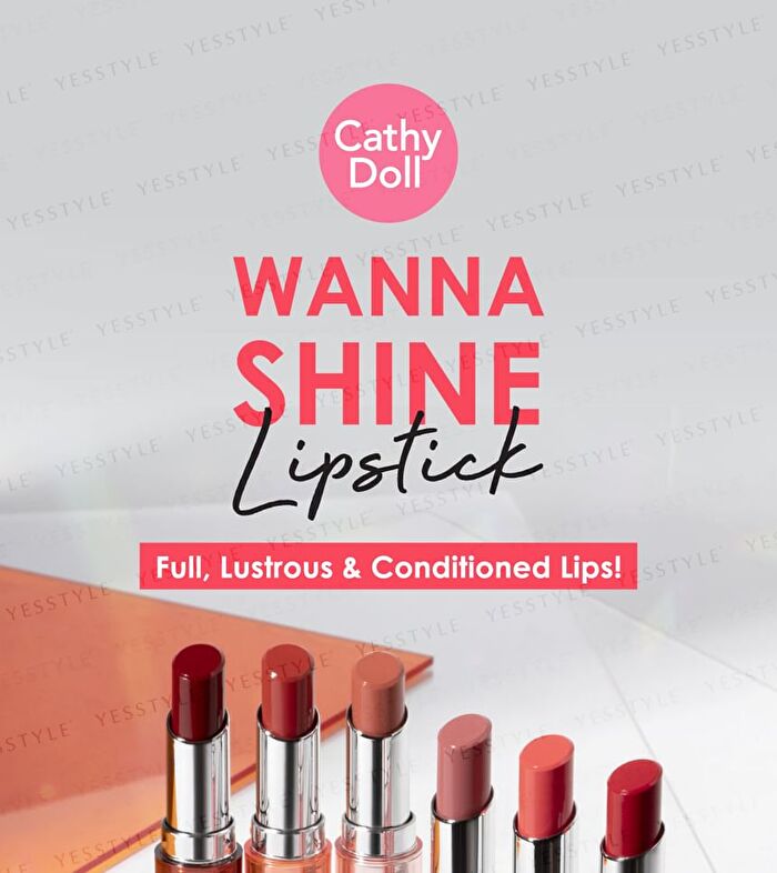 Wanna Shine Lipstick - 01 Will Be Red
