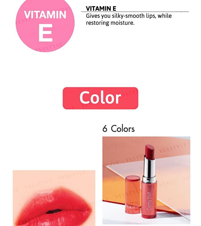 Wanna Shine Lipstick - 01 Will Be Red