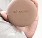 Original Artist Water Drop Skin-Friendly Powder Puff Set - 5 Types - Coffee - Set (2pcs)