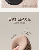 Original Artist Water Drop Skin-Friendly Powder Puff Set - 5 Types - Black - Set (2pcs)