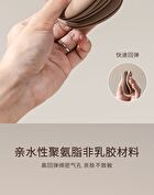 Original Artist Water Drop Skin-Friendly Powder Puff Set - 5 Types - Black - Set (2pcs)