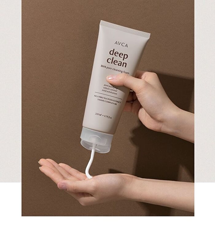 Avca Deep Clean BHA Pore Cleansing Foam - 200ml