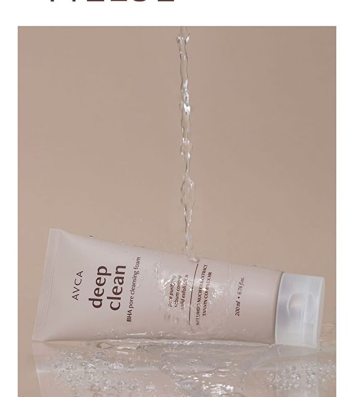 Avca Deep Clean BHA Pore Cleansing Foam - 200ml