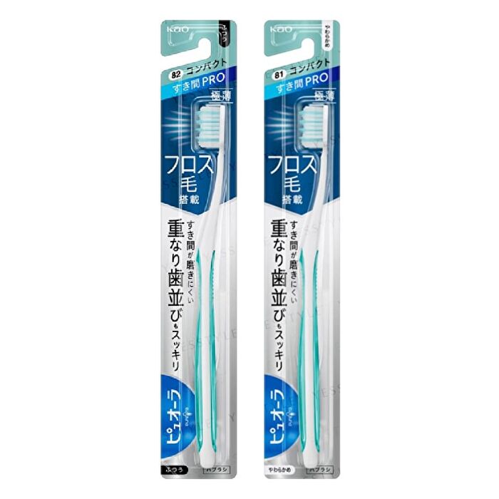 PureOra Sukima Pro Compact Toothbrush - 1 pc - Random Color - Soft