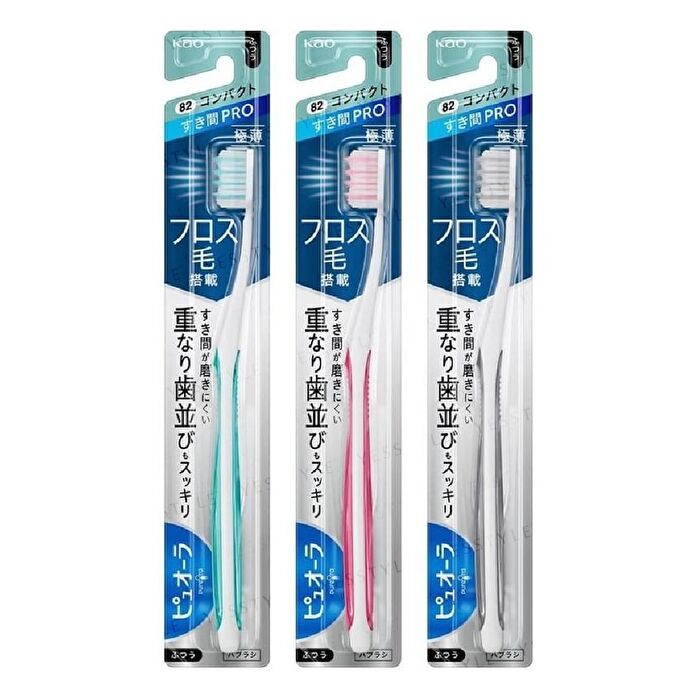 PureOra Sukima Pro Compact Toothbrush - 1 pc - Random Color - Soft