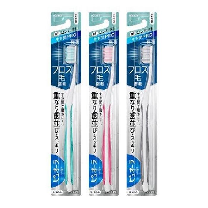 PureOra Sukima Pro Compact Toothbrush - 1 pc - Random Color - Soft