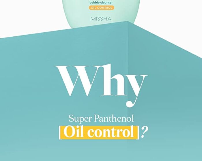 Super Panthenol Bubble Cleanser - 3 Types - Oil Control
