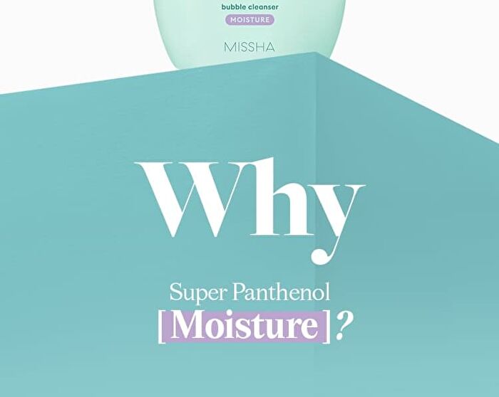 Super Panthenol Bubble Cleanser - 3 Types - Moisture