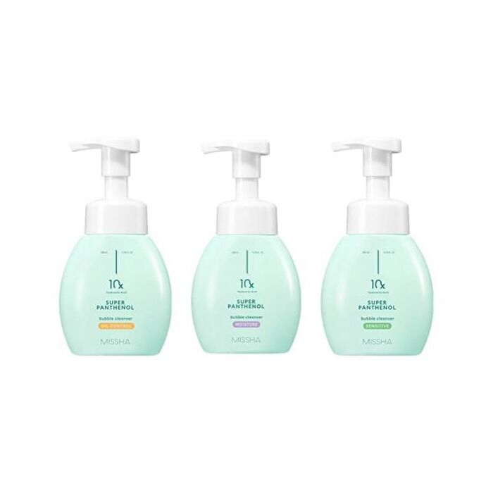 Super Panthenol Bubble Cleanser - 3 Types - Sensitive