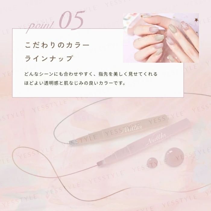 Gel Nail Polish Pen - 01 Veil White