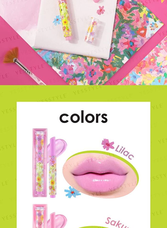 Give.Me.Museums Flower Drop Dewy Balm - Rose