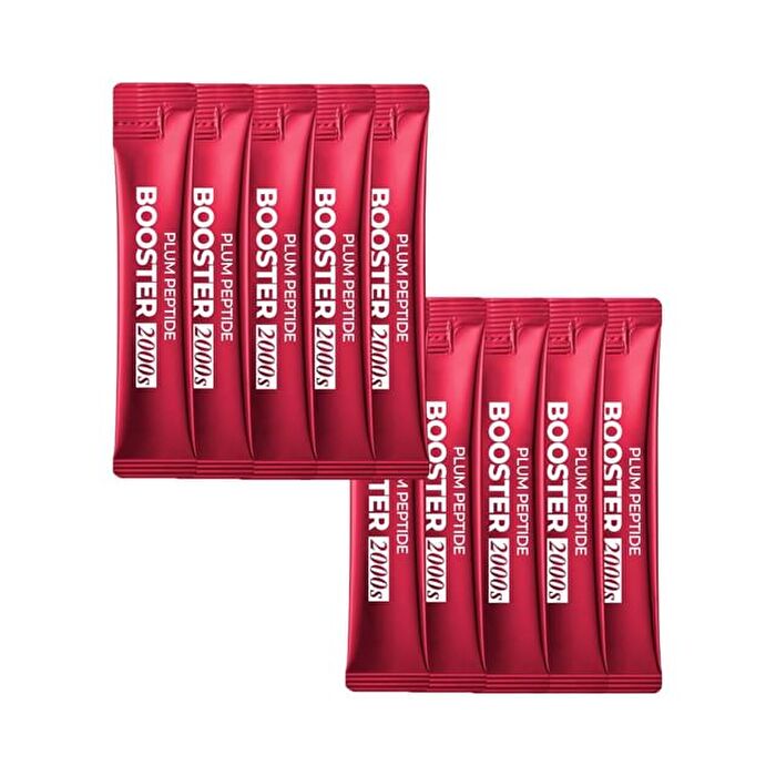 Plum Peptide Booster 2000s Stick Pouch Set - 2ml x 10 pcs