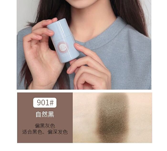 Natural Hair Styling Powder - 2 Colors - #902 Natural Brown - 7.3g