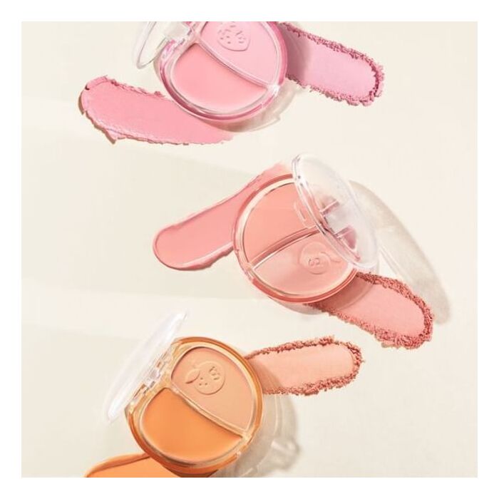Tintin Dory Duo Blusher - 3 Types - #02 Tangerine Duo