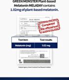 Green Monster Plant-based Melatonin Meladay - 450mg x 28 Tablets