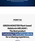 Green Monster Plant-based Melatonin Meladay - 450mg x 28 Tablets