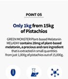 Green Monster Plant-based Melatonin Meladay - 450mg x 28 Tablets