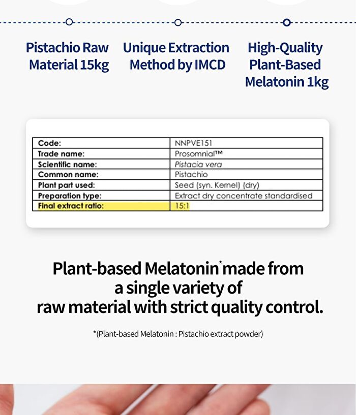 Green Monster Plant-based Melatonin Meladay - 450mg x 28 Tablets