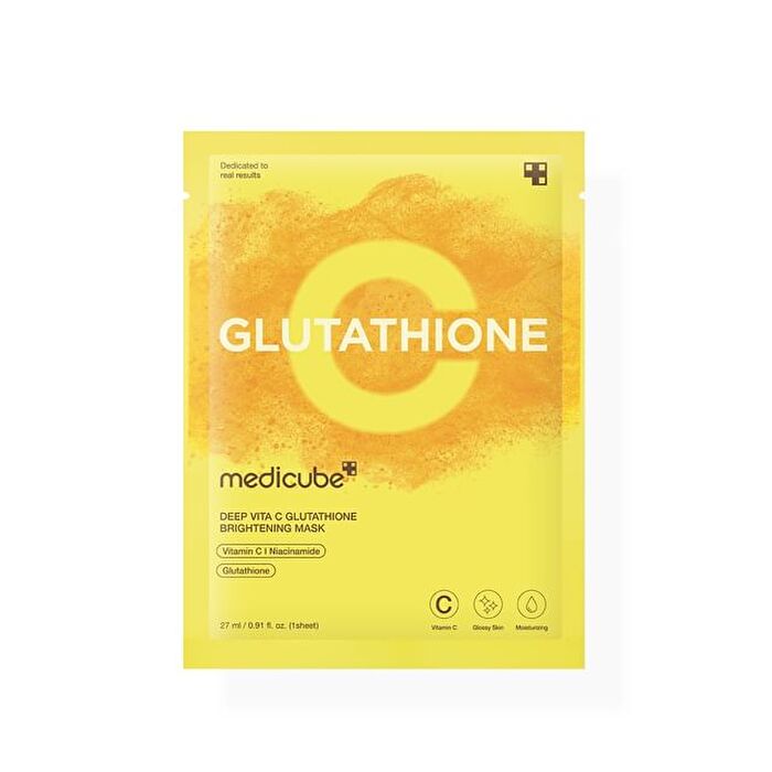 Deep Vita C Glutathione Brightening Mask - 27ml x 1 Sheet