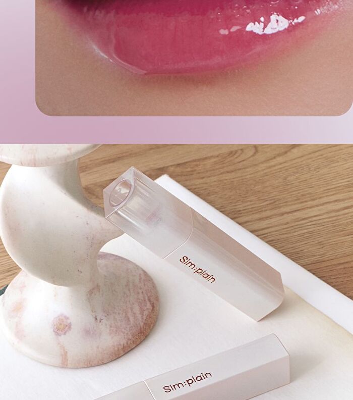 SIM;PLAIN Dewy Volume Tint - 8 Colors - #008 Pressoplum