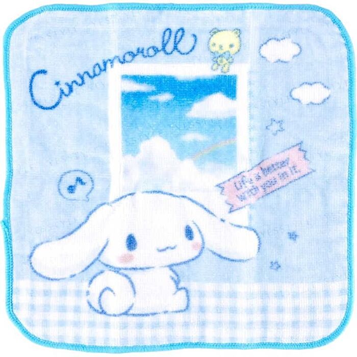 Sanrio Hand Cream & Mini Towel Set - Cinnamoroll - Vanilla