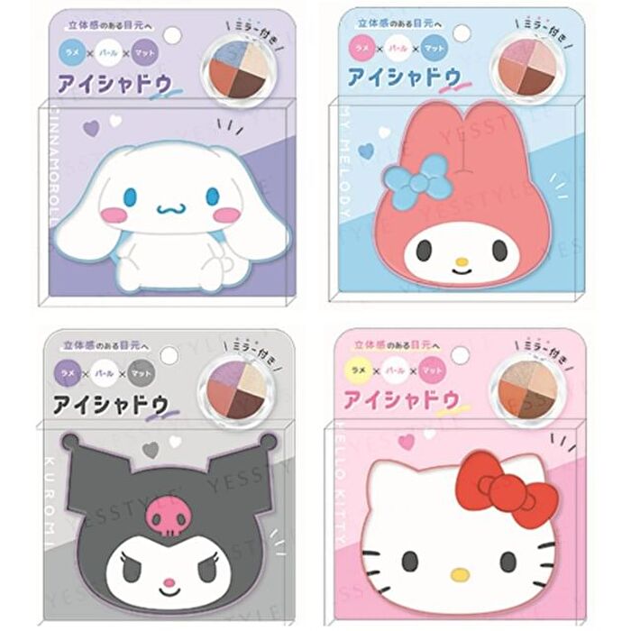 Crux Sanrio 4-Color Eye Shadow - Cinamoroll