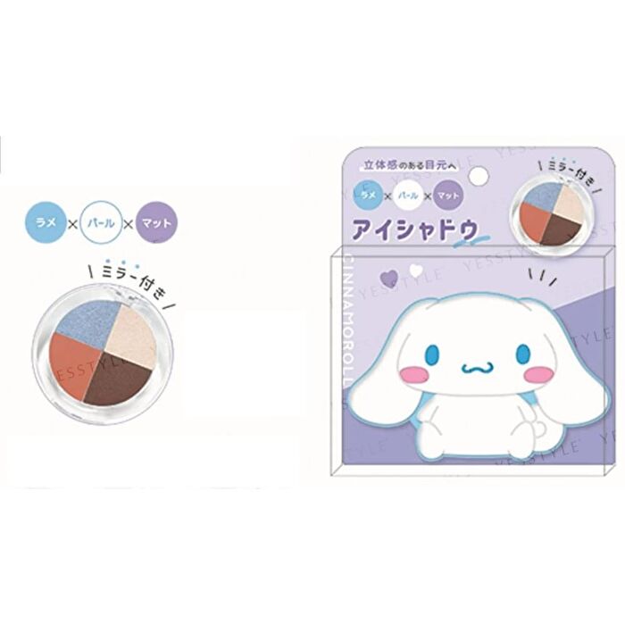 Crux Sanrio 4-Color Eye Shadow - Hello Kitty