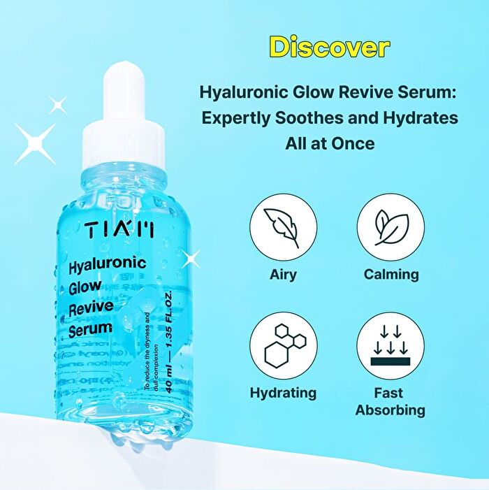 Tia\'m Hyaluronic Glow Revive Serum - 40ml
