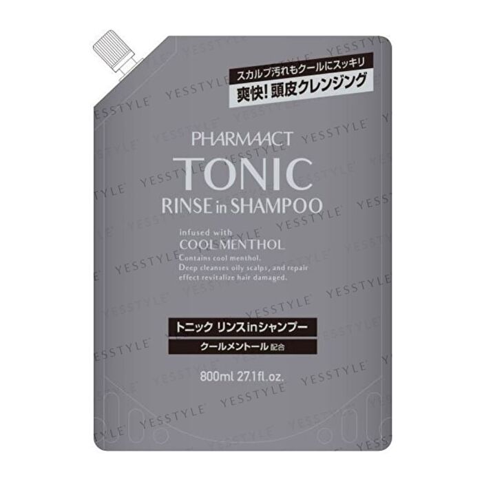 Kumano Cosme Pharmaact Tonic Rinse In Shampoo - 800ml Refill