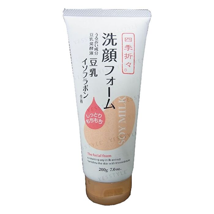 Kumano Cosme Shikioriori Soy Milk Isoflavone Facial Cleansing Foam - 200g