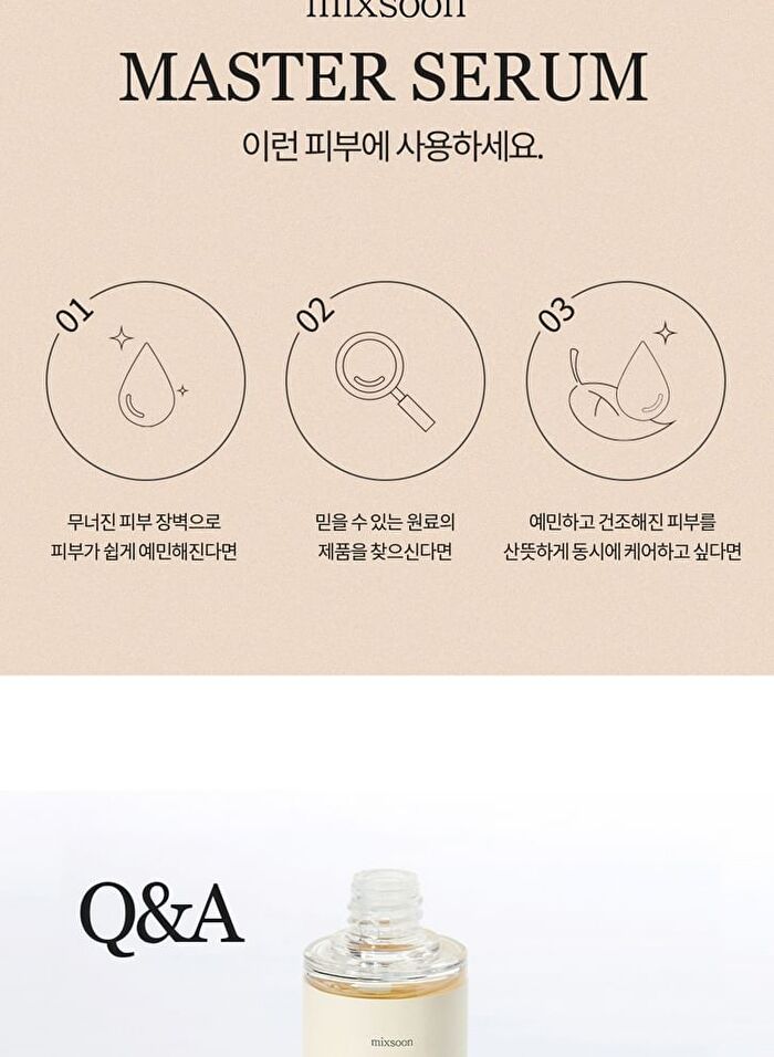 mixsoon Master Serum Mini - 30ml