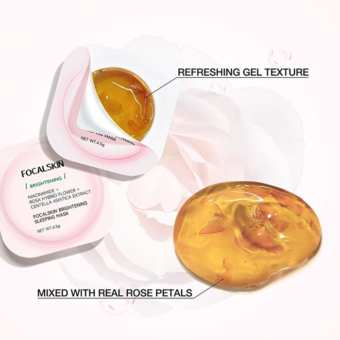 Focalskin Brightening Sleeping Mask Set - #Sleeping Mask - 4.5g*10pcs