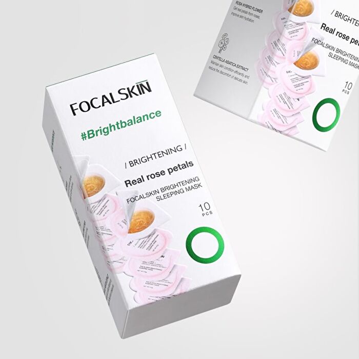 Focalskin Brightening Sleeping Mask Set - #Sleeping Mask - 4.5g*10pcs