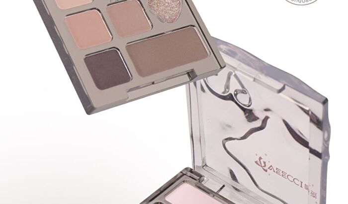 Veecci Fantasy Dream 10-Color Eyeshadow Palette - 2 Types - S01# Soft Pink Dream - 4.2g