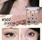 Veecci Fantasy Dream 10-Color Eyeshadow Palette - 2 Types - S02# Lost in Fantasy - 4.2g