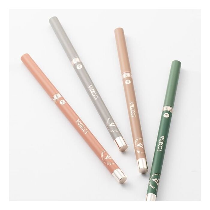 Veecci Automatic Twist Gel Eyeliner - 8 Colors - 01# Blackish Green - 0.05g