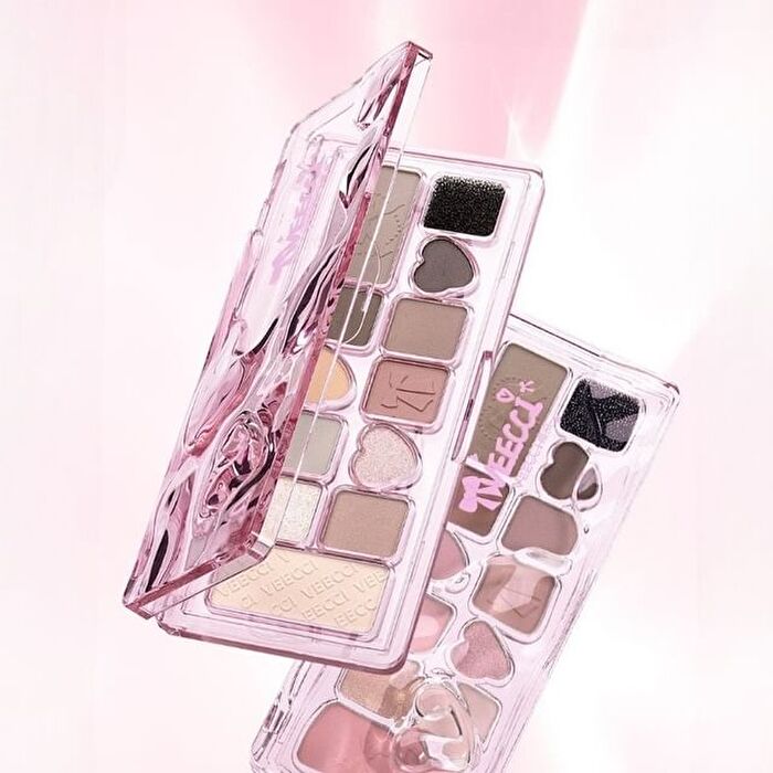 Veecci Ribbon Fantasy 11-Color Eyeshadow Palette - 2 Types - Y02# Gentle Fantasy - 9.3g