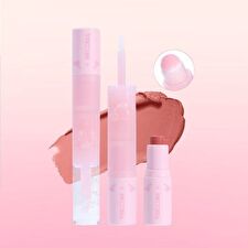 Lightweight Multi-Effect Raincoat Lipstick - 5 Colors - K04# Fig (1.6g & 2.3g)
