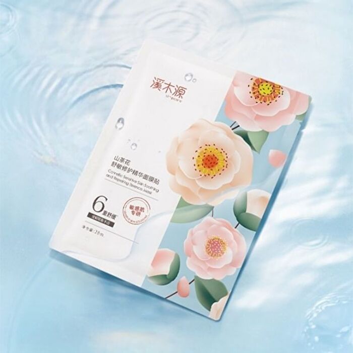 Camellia Sensitive Skin Soothing And Repairing Essence Mask (1pc) - 1pc - 28ml