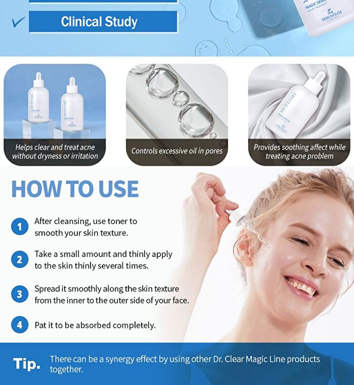 the SKIN HOUSE Dr. Clear Magic Serum - 2024 Version - 50ml
