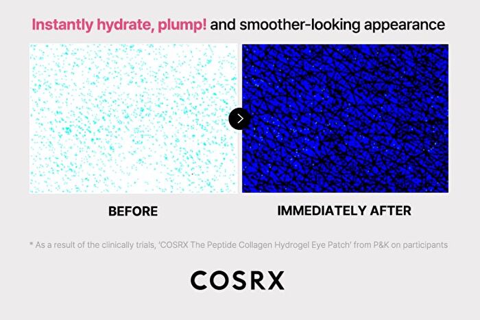 Cosrx The Peptide Collagen Hydrogel Eye Patch - 60 patches