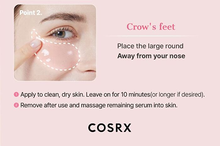Cosrx The Peptide Collagen Hydrogel Eye Patch - 60 patches