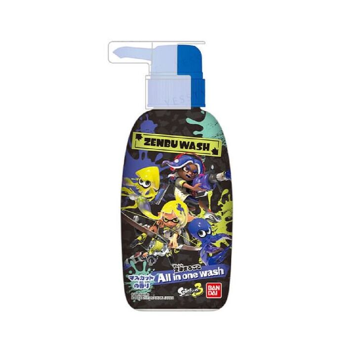 Zenbu Wash Splatoon 3 All In One Shampoo - 300ml