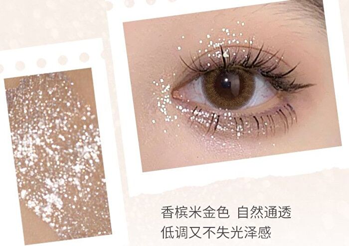 Shiny Metallic Liquid Eyeshadow - 3 Colors - 02# Metallic Silver - 5g