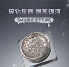 Shiny Metallic Liquid Eyeshadow - 3 Colors - 02# Metallic Silver - 5g